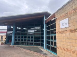Pictured is an outside general view of ECRSS in Longstone