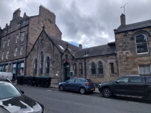 General view of the EdMAC clinic on Spittal Street, a former church