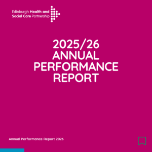 2025/26 Edinburgh Health and Social Care Partnership Annual Performance Report